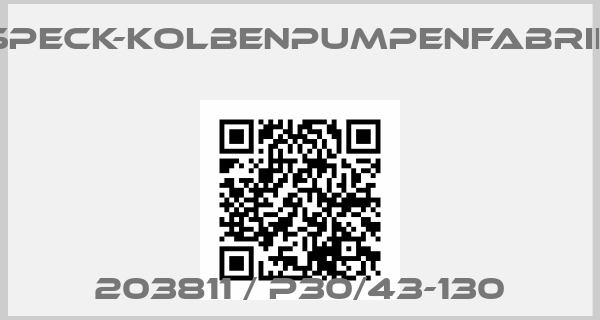 SPECK-KOLBENPUMPENFABRIK-203811 / P30/43-130price