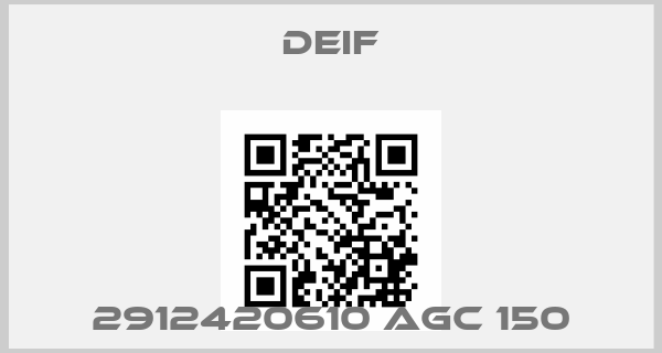 Deif-2912420610 AGC 150price