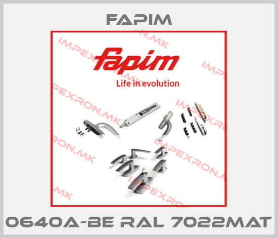 Fapim-0640A-BE RAL 7022MATprice