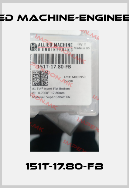 Allied Machine-Engineering-151T-17.80-FBprice