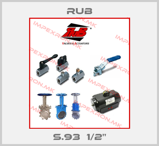 RUB-S.93  1/2"price