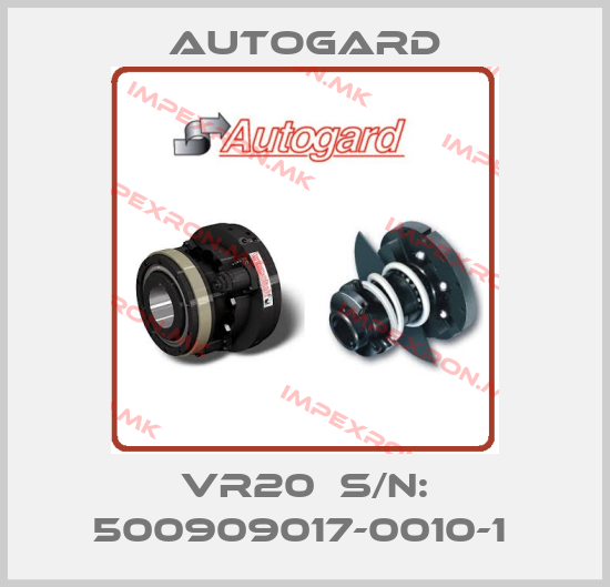 Autogard-VR20  S/N: 500909017-0010-1 price