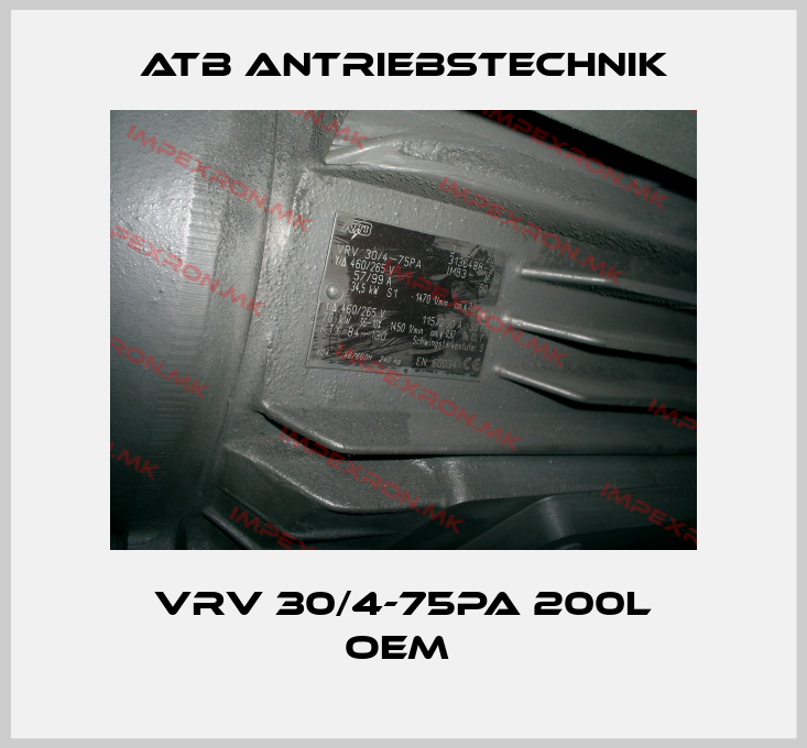 Atb Antriebstechnik-VRV 30/4-75PA 200L OEM price