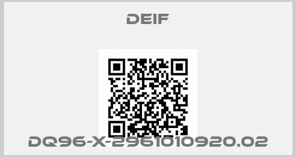 Deif-DQ96-X-2961010920.02price