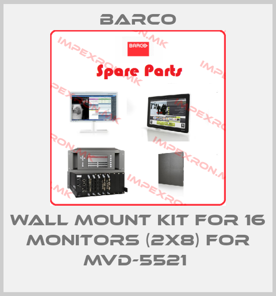 Barco-WALL MOUNT KIT FOR 16 MONITORS (2X8) FOR MVD-5521 price