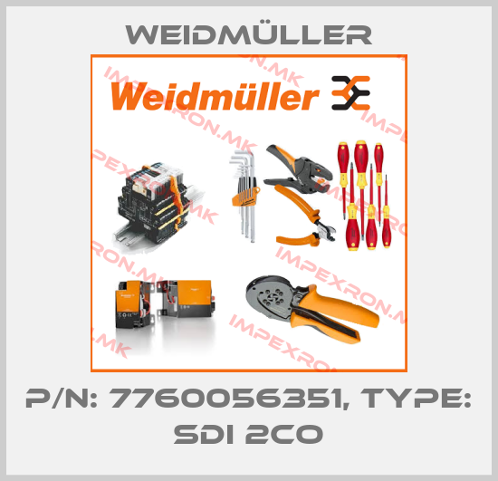 Weidmüller-P/N: 7760056351, Type: SDI 2COprice