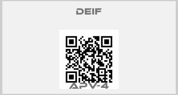 Deif-APV-4price