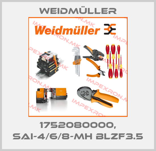 Weidmüller-1752080000, SAI-4/6/8-MH BLZF3.5price