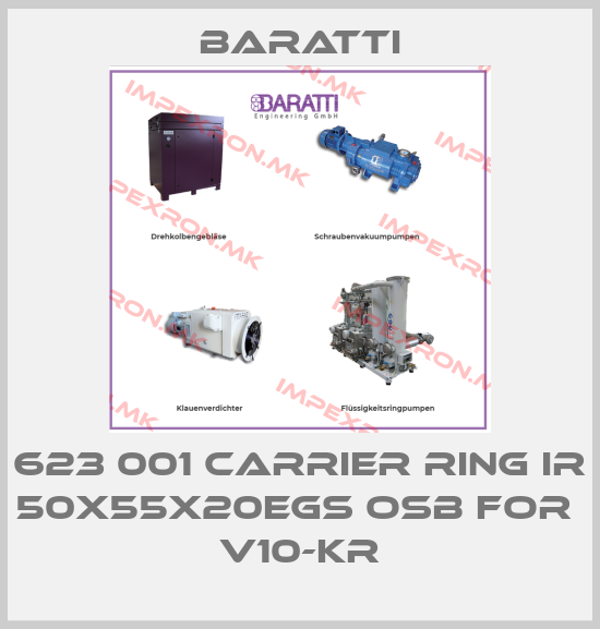 Baratti-623 001 carrier ring IR 50x55x20EGS oSb for  v10-krprice