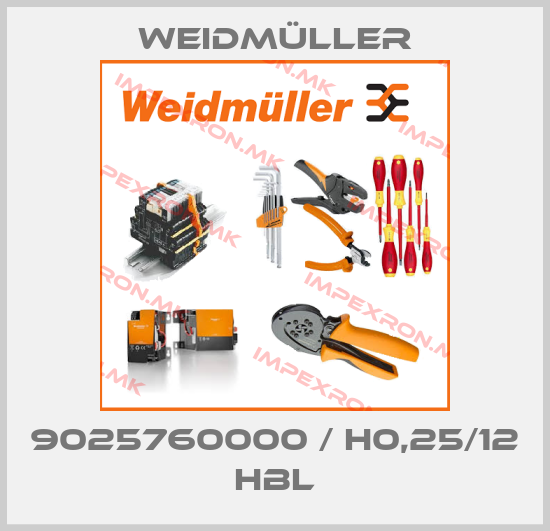 Weidmüller-9025760000 / H0,25/12 HBLprice
