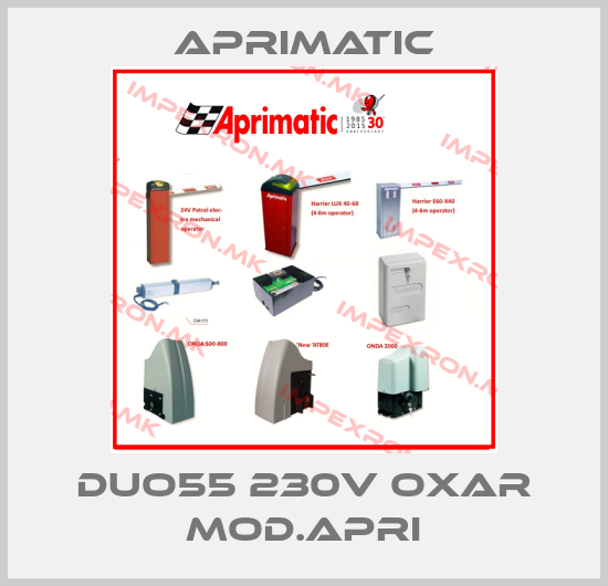 Aprimatic-DUO55 230V OXAR MOD.APRIprice