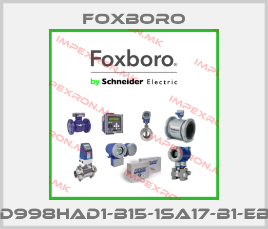 Foxboro-SRD998HAD1-B15-1SA17-B1-EBZGprice