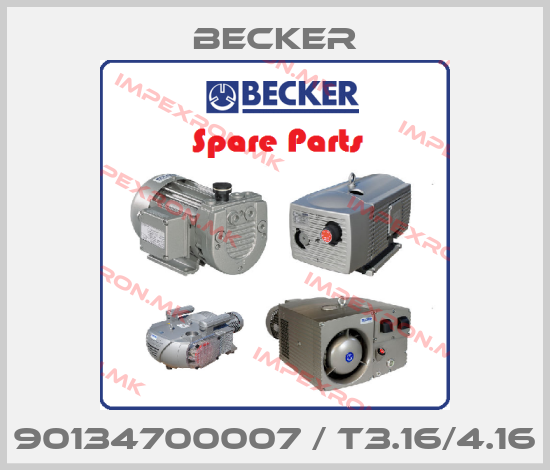 Becker-90134700007 / T3.16/4.16price