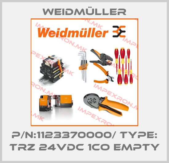 Weidmüller-P/N:1123370000/ TYPE: TRZ 24VDC 1CO EMPTYprice