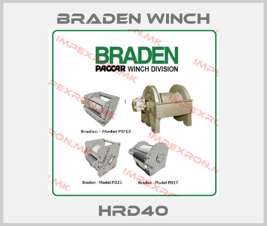 Braden Winch-HRD40price
