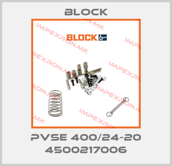 Block-PVSE 400/24-20 4500217006price