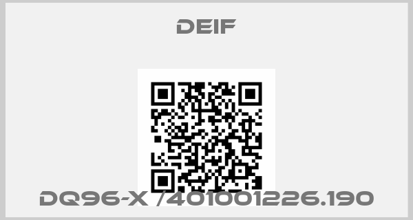 Deif-DQ96-x /401001226.190price