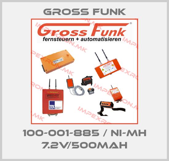 Gross Funk-100-001-885 / Ni-Mh 7.2V/500mAhprice