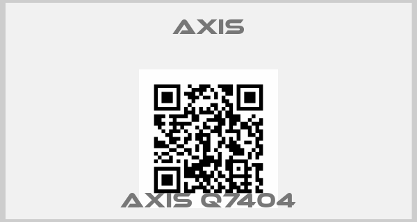 Axis-AXIS Q7404price