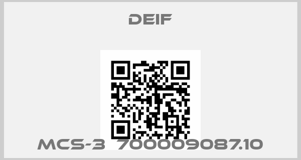 Deif-MCS-3  700009087.10price