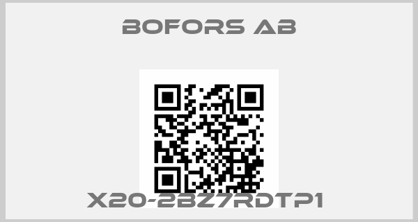BOFORS AB-X20-2BZ7RDTP1 price