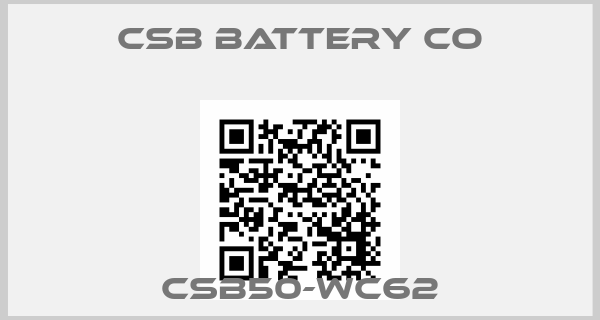 CSB Battery Co-CSB50-WC62price
