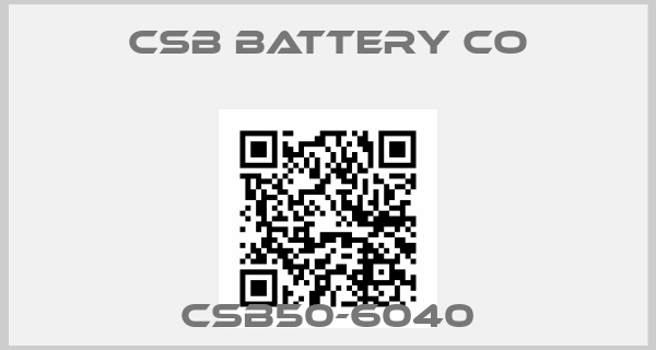 CSB Battery Co-CSB50-6040price