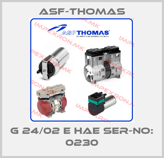 ASF-Thomas-G 24/02 E HAE SER-NO: 0230price