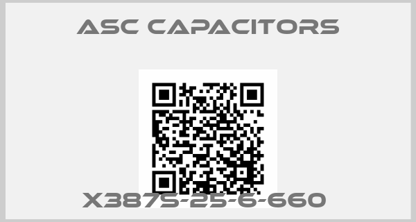 ASC Capacitors-X387S-25-6-660 price