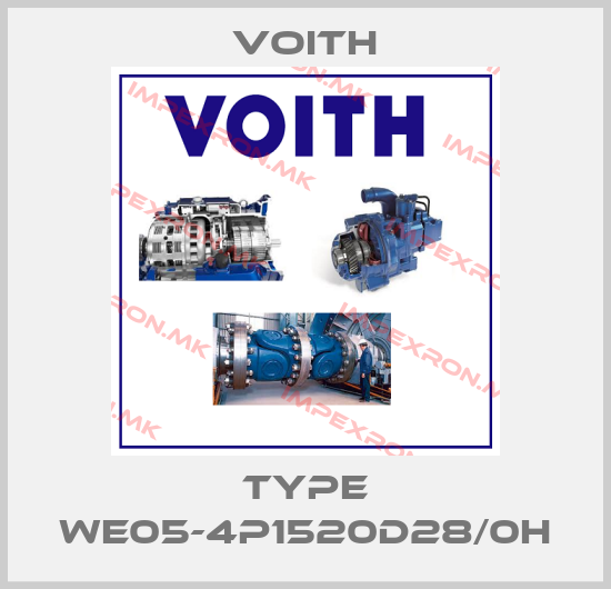 Voith-Type WE05-4P1520D28/0Hprice
