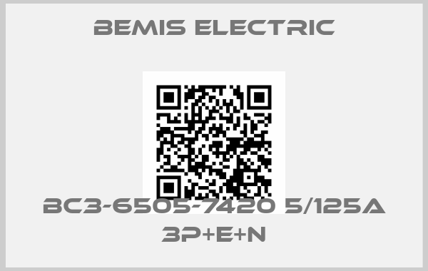 BEMIS ELECTRIC-BC3-6505-7420 5/125A 3P+E+Nprice