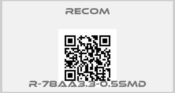 Recom-R-78AA3.3-0.5SMDprice