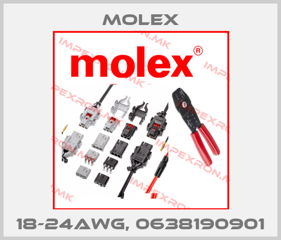 Molex-18-24AWG, 0638190901price