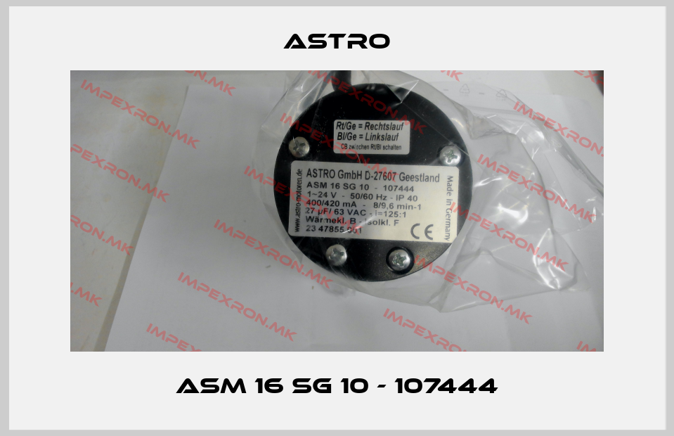 Astro-ASM 16 SG 10 - 107444price