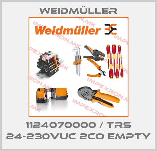 Weidmüller-1124070000 / TRS 24-230VUC 2CO EMPTYprice