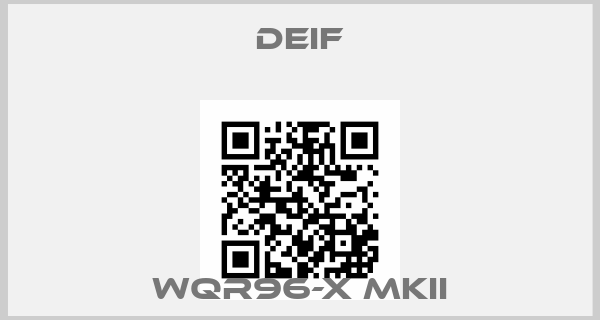 Deif-WQR96-X MKIIprice