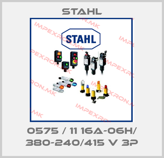 Stahl-0575 / 11 16A-06h/ 380-240/415 V 3Pprice