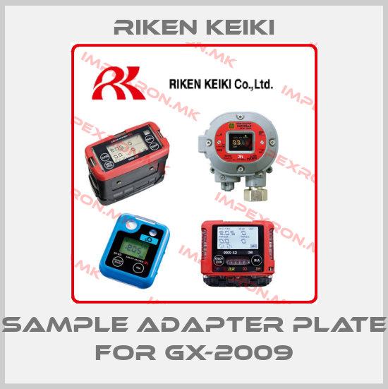 RIKEN KEIKI-Sample Adapter Plate for GX-2009price