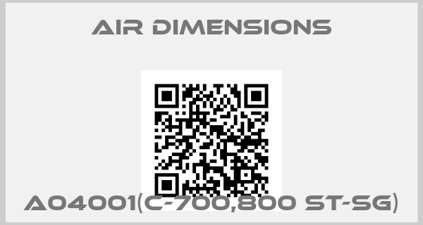 Air Dimensions-A04001(C-700,800 ST-SG)price