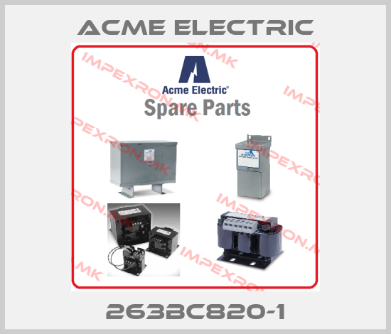 Acme Electric-263BC820-1price