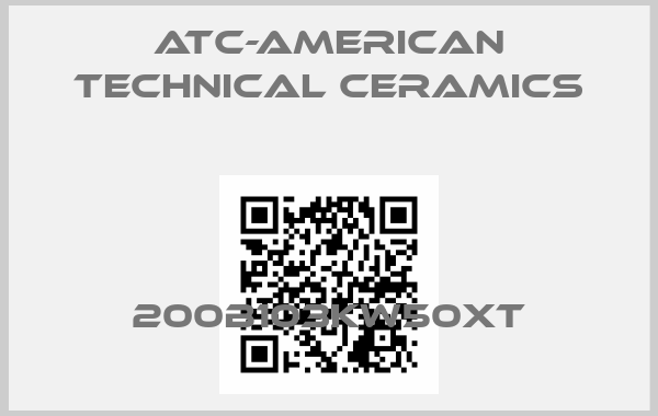 ATC-American Technical Ceramics-200B103KW50XTprice