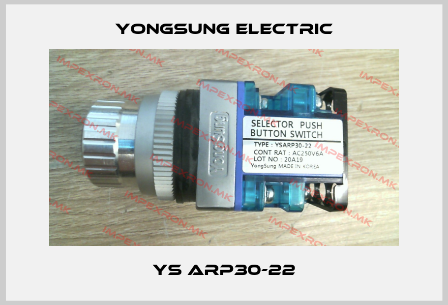 YongSung Electric-YS ARP30-22price