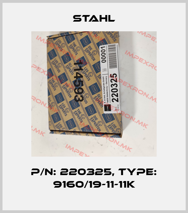 Stahl-p/n: 220325, Type: 9160/19-11-11kprice