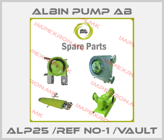Albin Pump AB-ALP25 /Ref No-1 /vaultprice