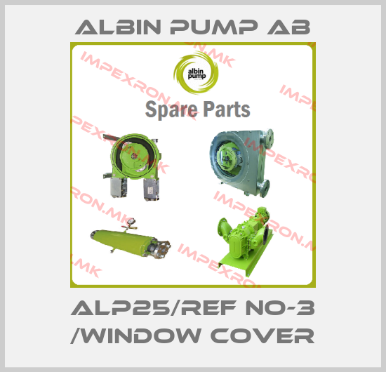Albin Pump AB-ALP25/Ref No-3 /Window coverprice