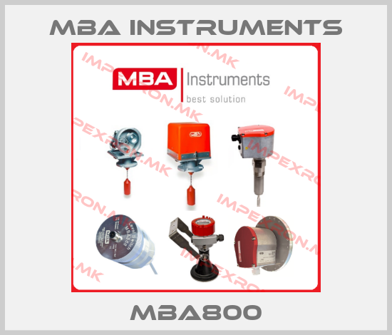 MBA Instruments-MBA800price