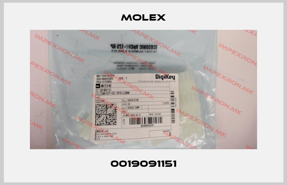 Molex-0019091151price