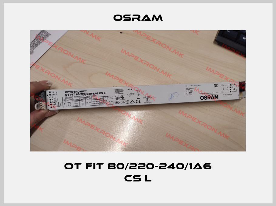 Osram-OT FIT 80/220-240/1A6 CS Lprice