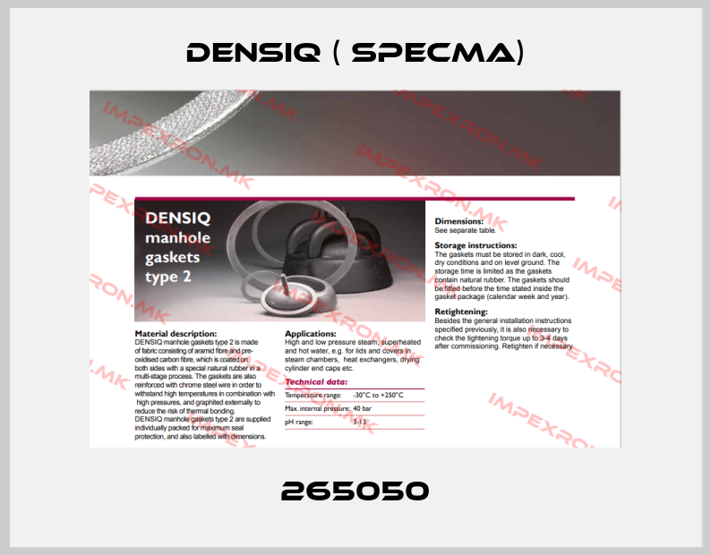 Densiq ( SPECMA)-265050price
