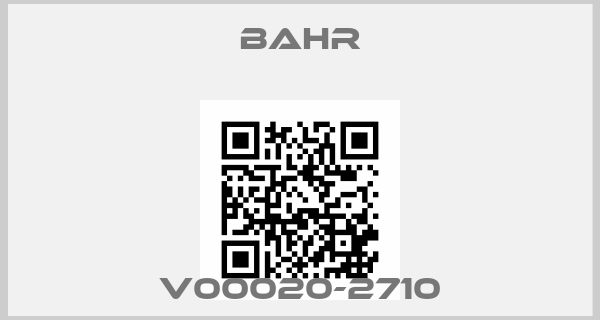 Bahr-V00020-2710price